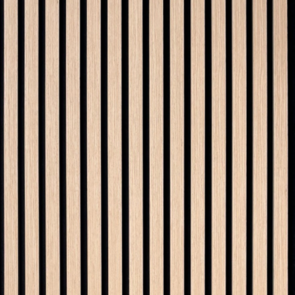 Light Oak Acoustic slat wall panel