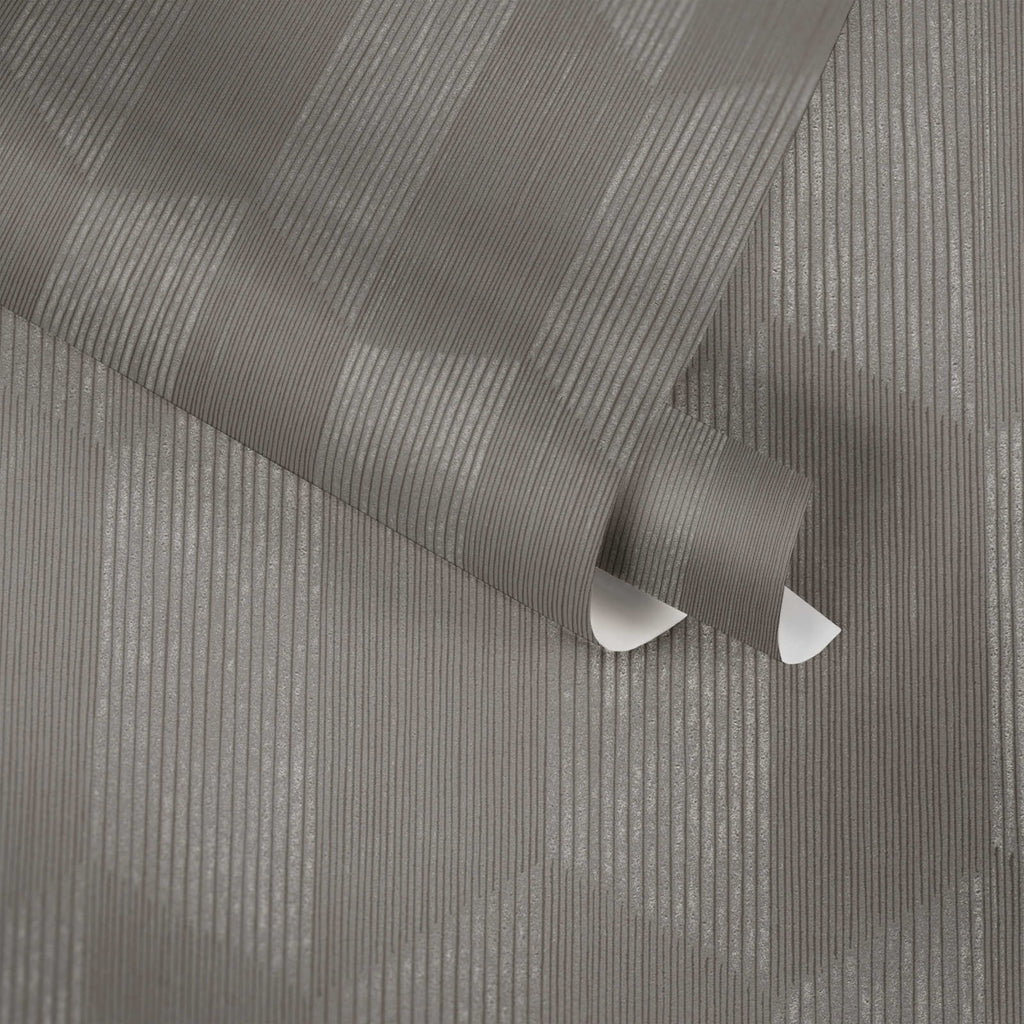 Grisa - Grey/Silver Geometric Wallpaper