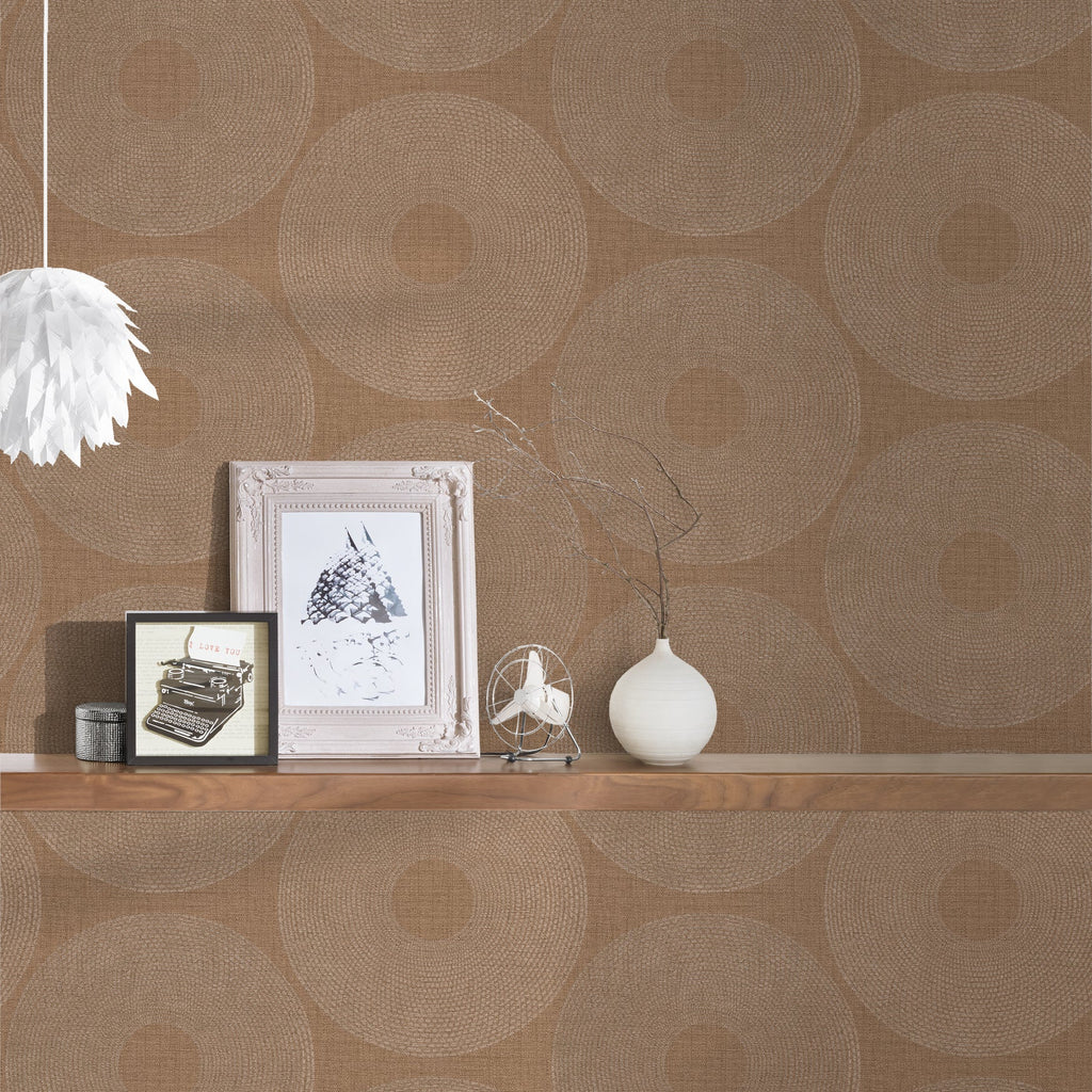 Dota - Brown Geometric Wallpaper