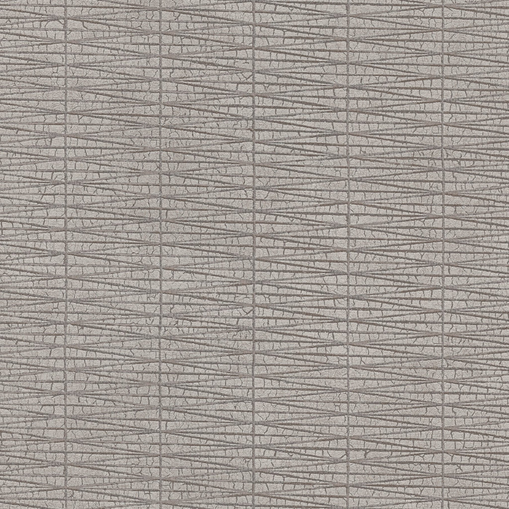 Textured gray patterned wallpaper
