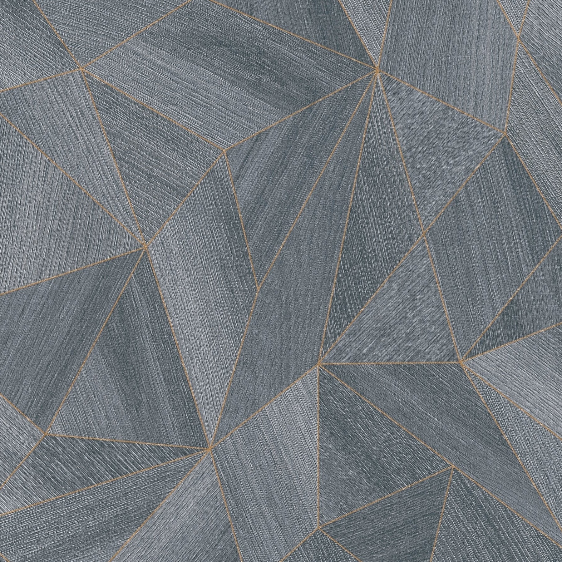 Geometric pattern grey wallpaper