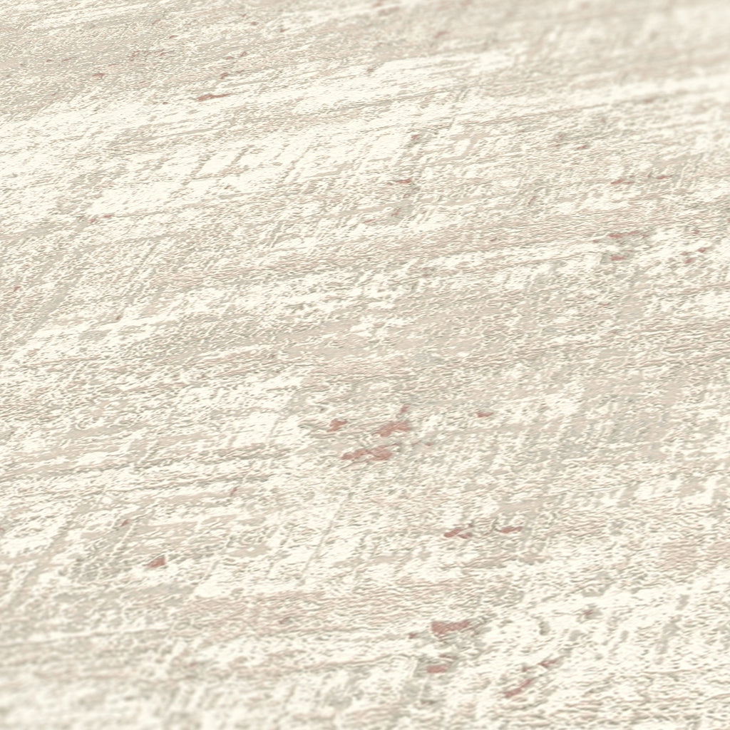 Close-up of a textured beige wallpaper 