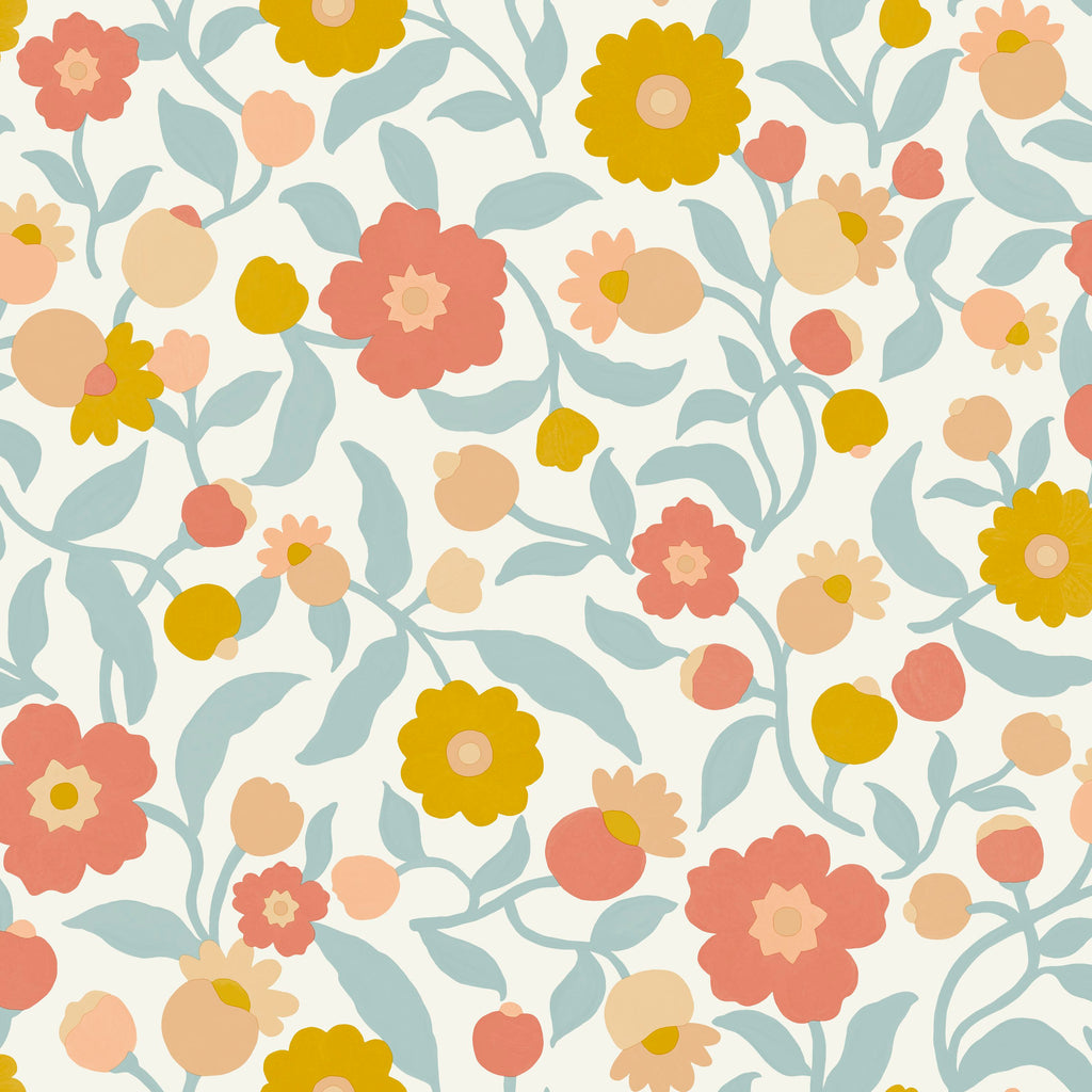 Capucine - Blue Wallpaper