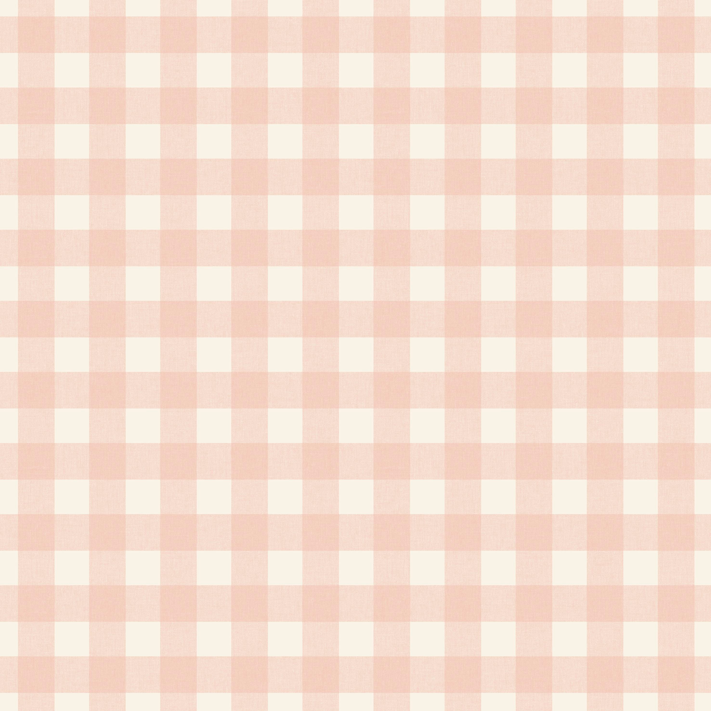 Victoria - Pink Plaid Wallpaper