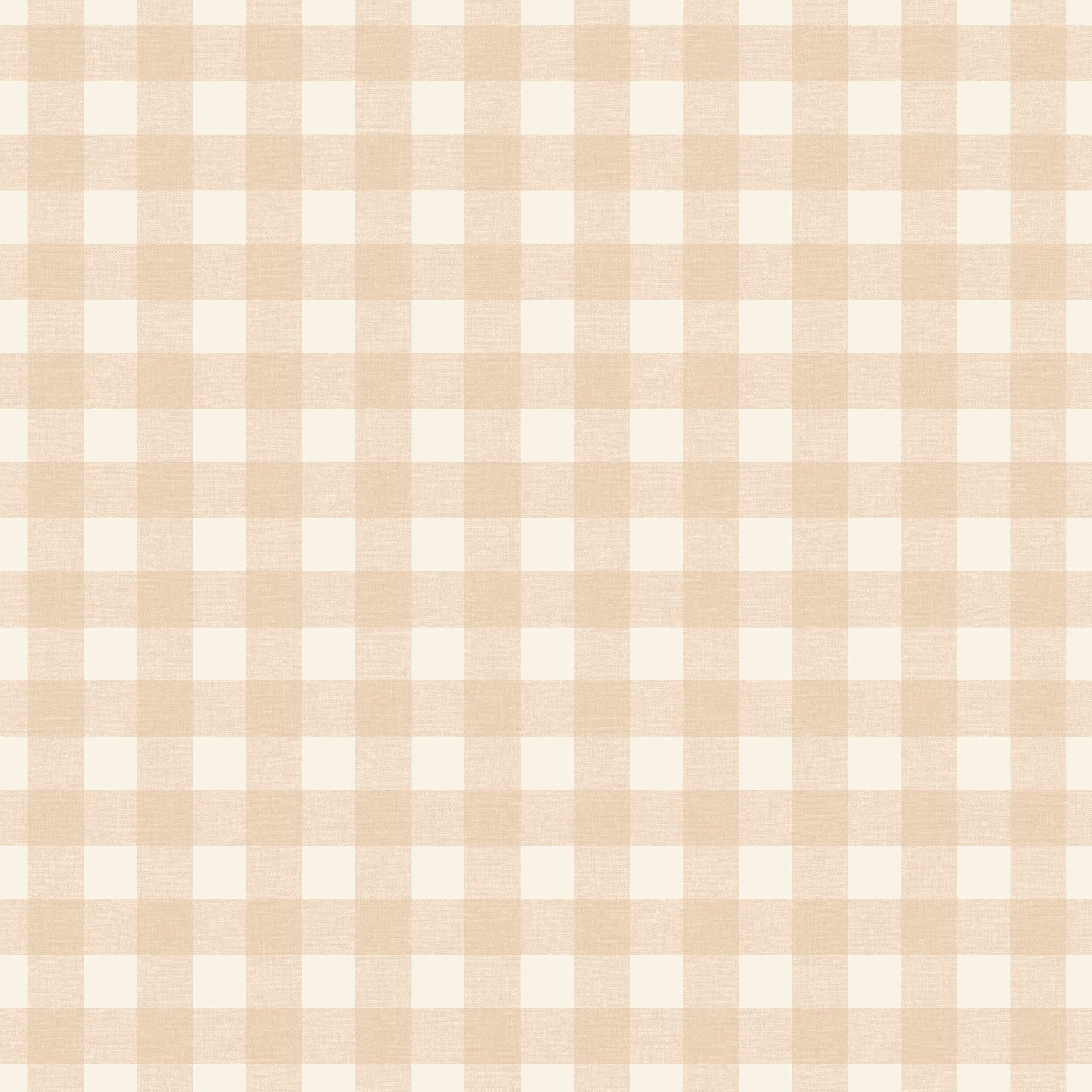 Victoria - Rose Plaid Wallpaper