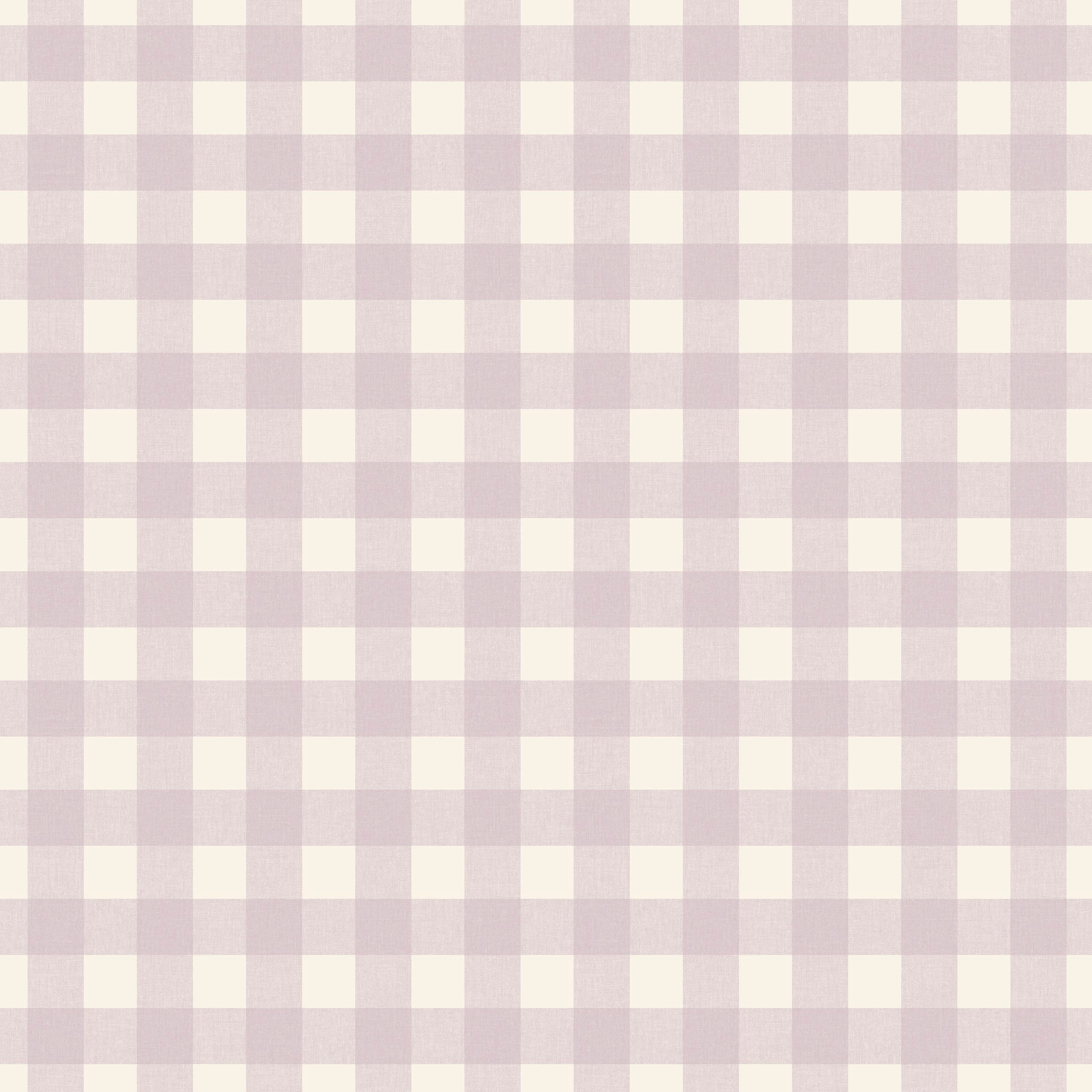 Victoria - Lilac Plaid Wallpaper