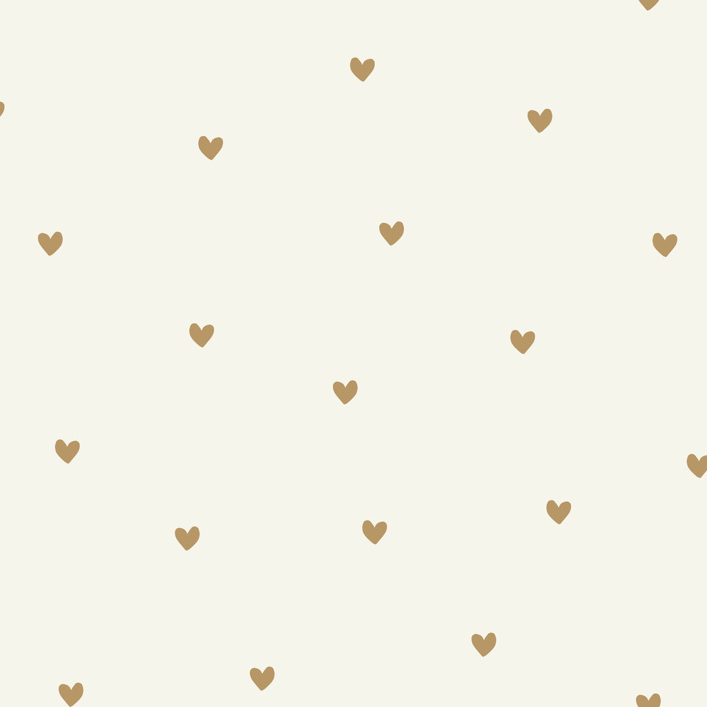 Sweet Hearts - White Wallpaper
