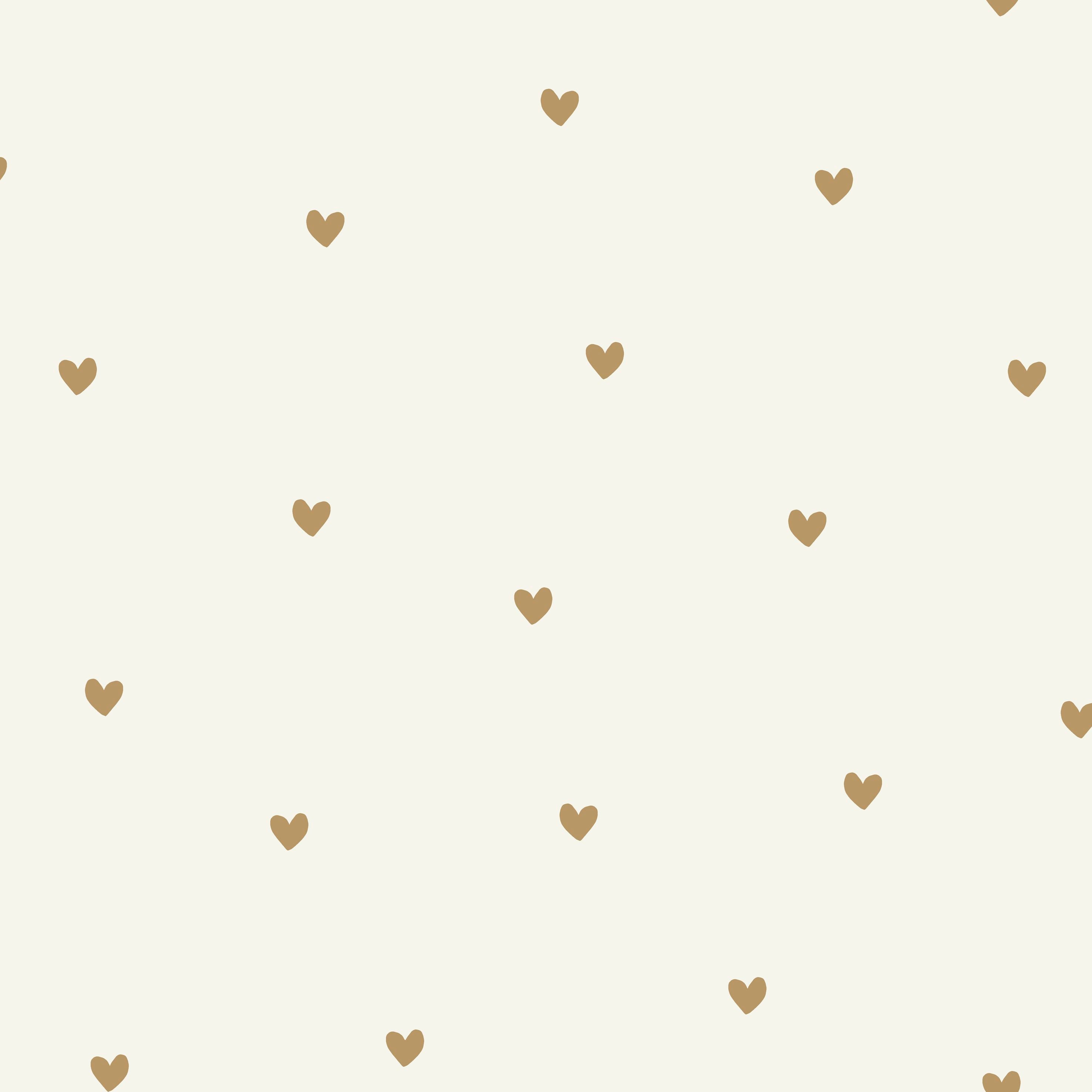 Sweet Hearts - White Wallpaper