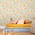 Capucine - Green Wallpaper