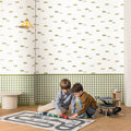 Pick Up - Green and Yellow Wallpaper