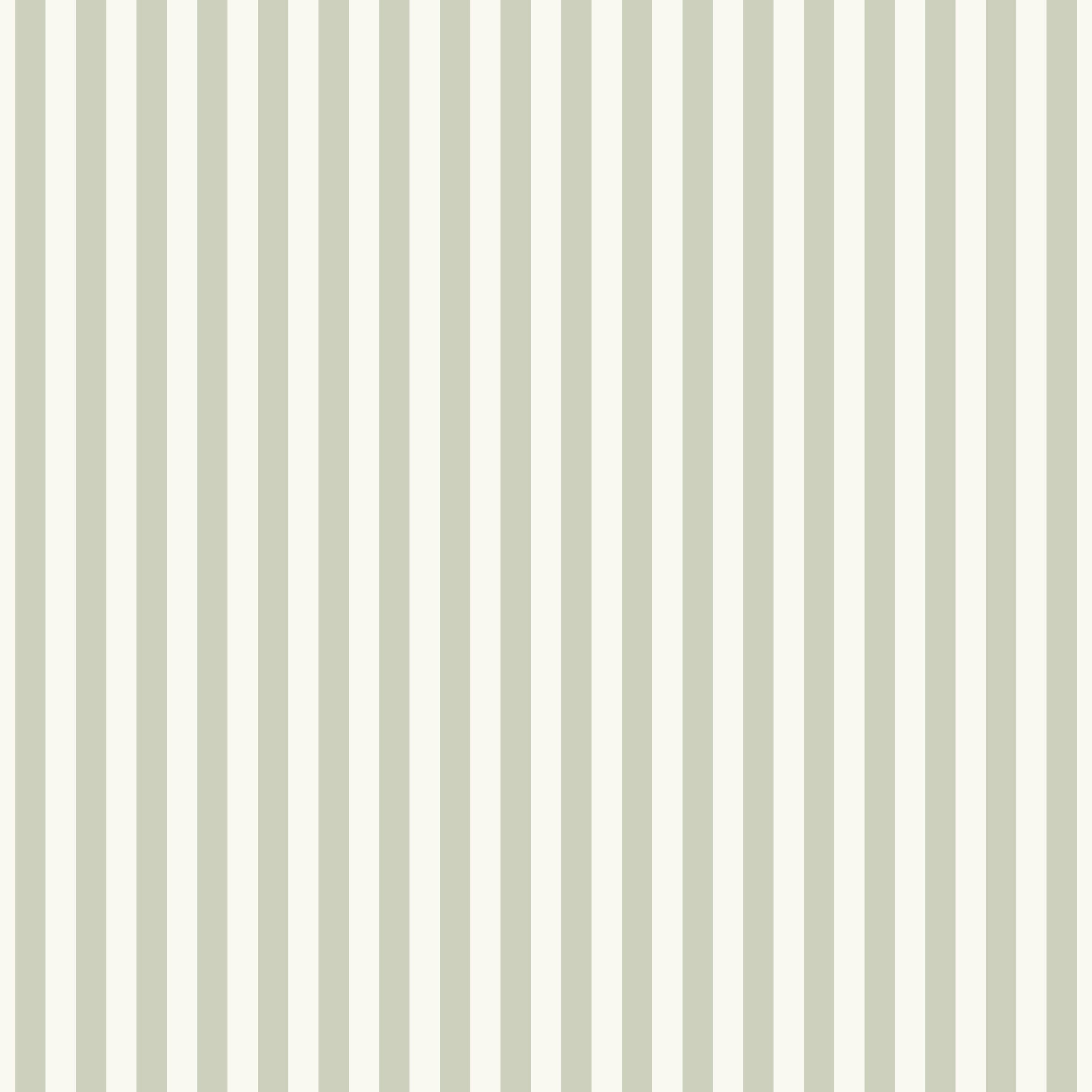 Marshmallow - Green Stripe Wallpaper