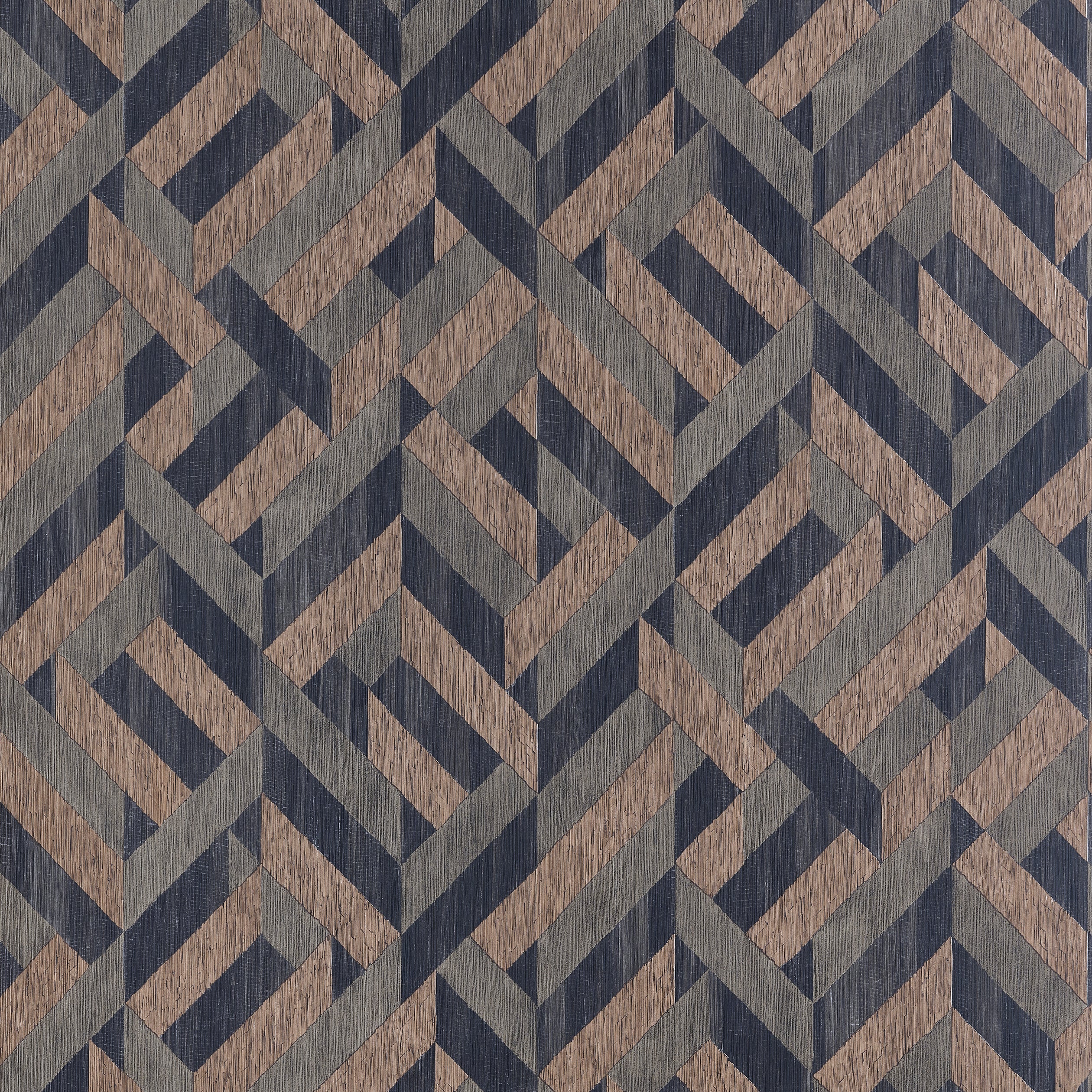 Bristlecone - Green and Black Wallpaper