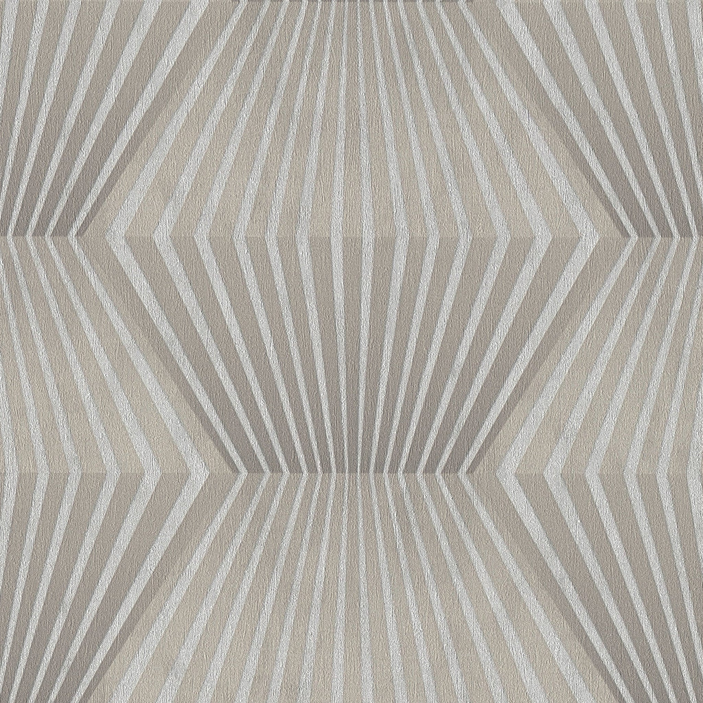 Textured wallpaper with a geometric pattern in neutral tones