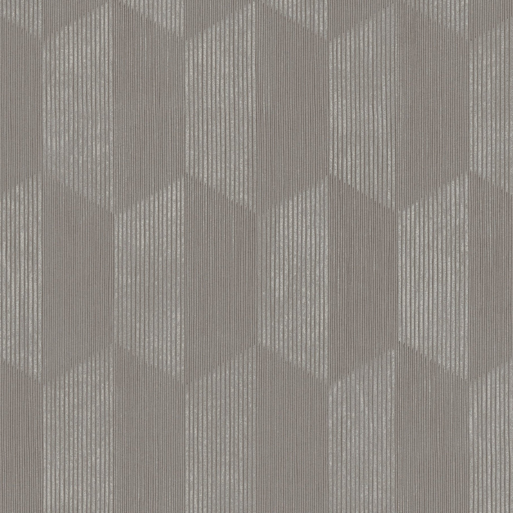 Textured gray patterned wallpaper