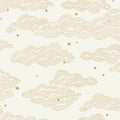 Little Sky - White and Beige Wallpaper