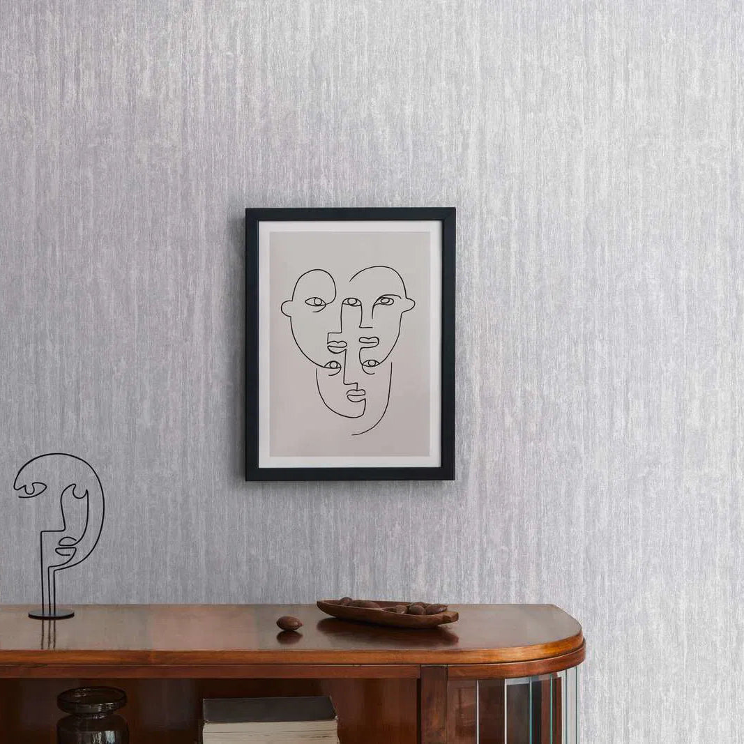 Simano - Grey Pattern Wallpaper